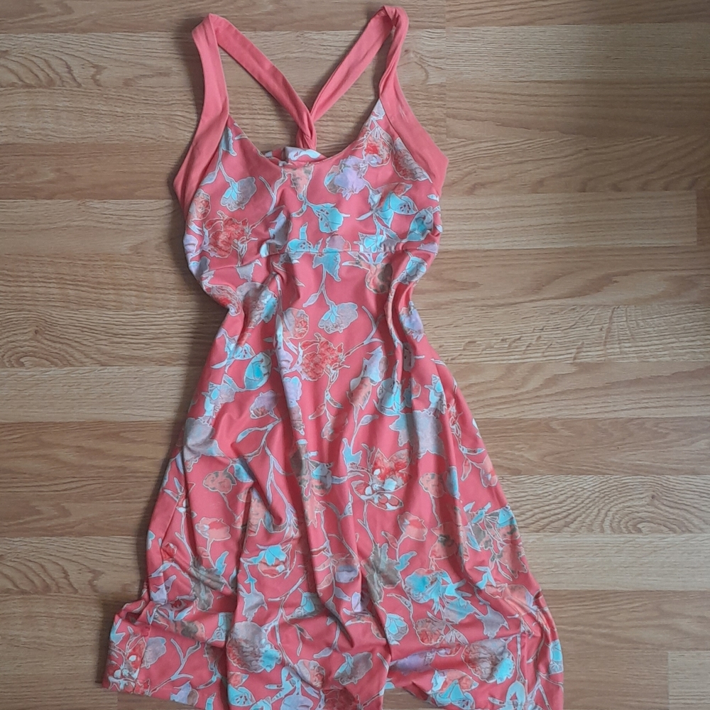 Pink Floral Summer Dress